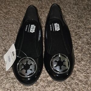 Star Wars Galactic Empire Patent Leather Flats Her Universe Exclusive Size 6 NWT